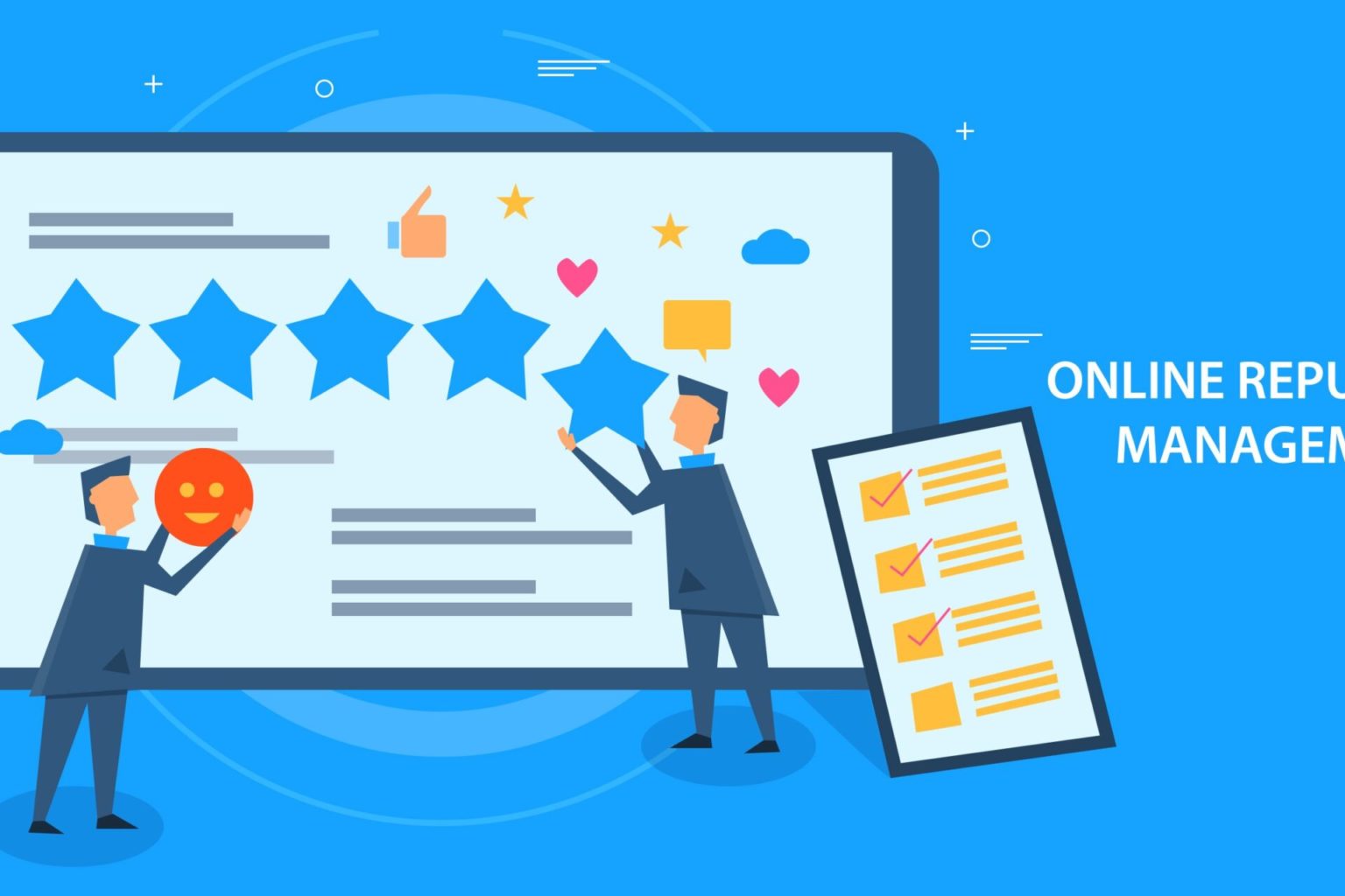 Online reputation management.