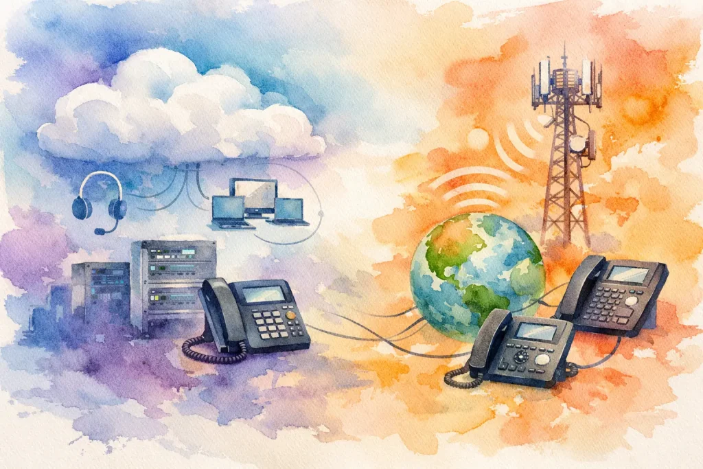 Hosted PBX vs SIP Trunking Explained