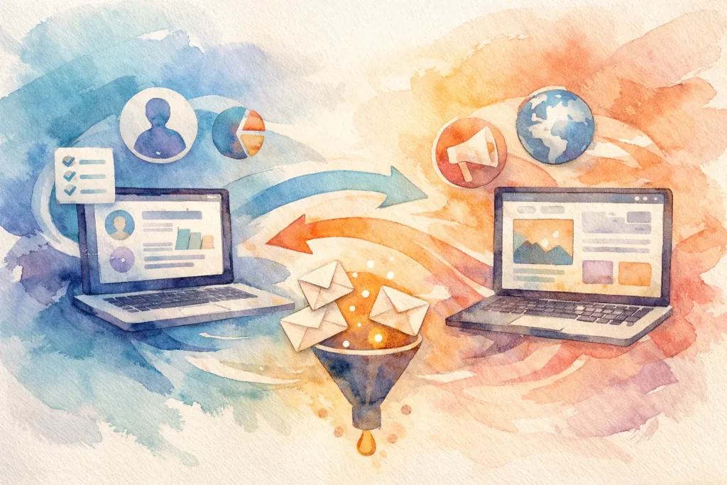 How to Connect CRM and Website for Better Leads