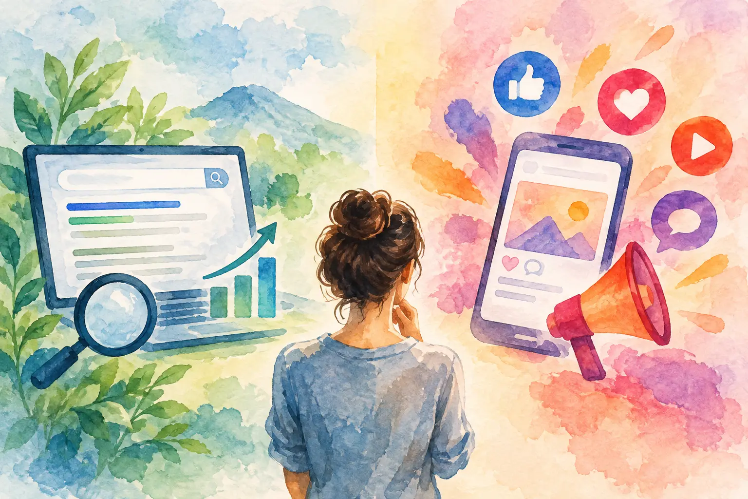 SEO Versus Social Advertising: Which Fits?