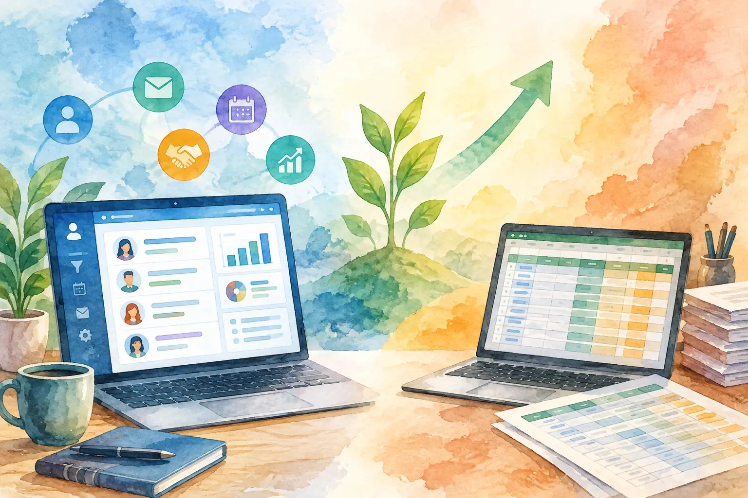 CRM Versus Spreadsheets for Growing Businesses